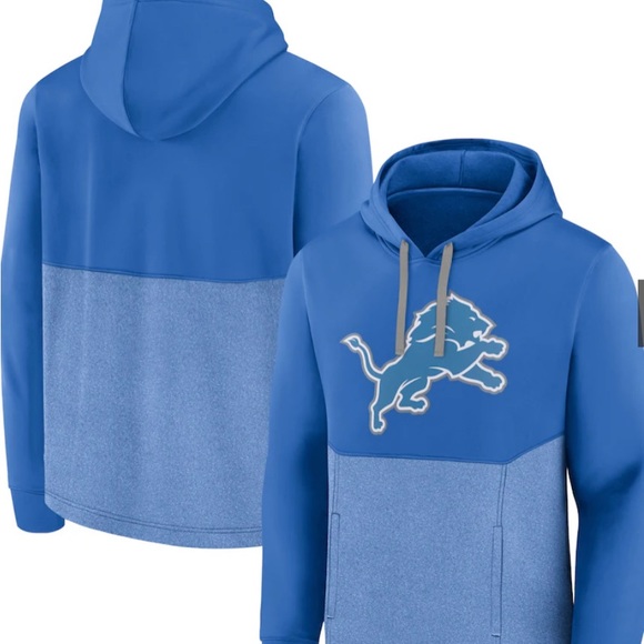$70 Small & XL Men's Detroit Lions Fanatics Branded Winter Camp Pullover - Picture 9 of 12